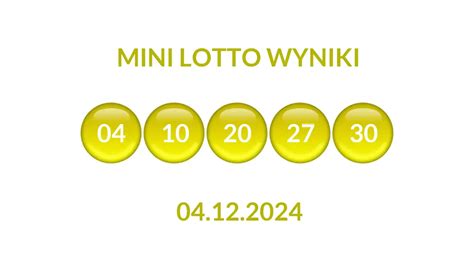mini lotto archiwum|Wyniki Mini Lotto z 31 lipca 2024 .